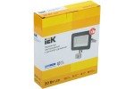 Прожектор LED СДО-30w с ИК датчиком 6500К 2700Лм IP54 IEK LPDO702-30-K03
