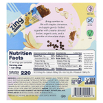 Zing Bars, растительный батончик, овсянка с шоколадной крошкой в миндальной пасте, 12 батончиков по 50 г (1,76 унции)