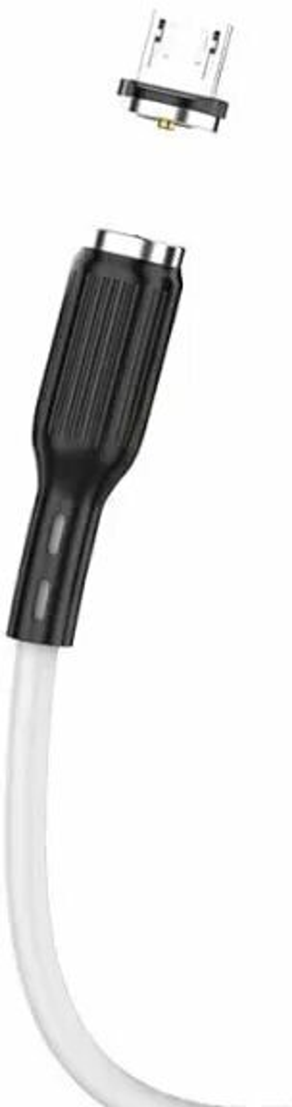 Кабель microUSB магнитный Denmen D18V, 1м, 2.4A