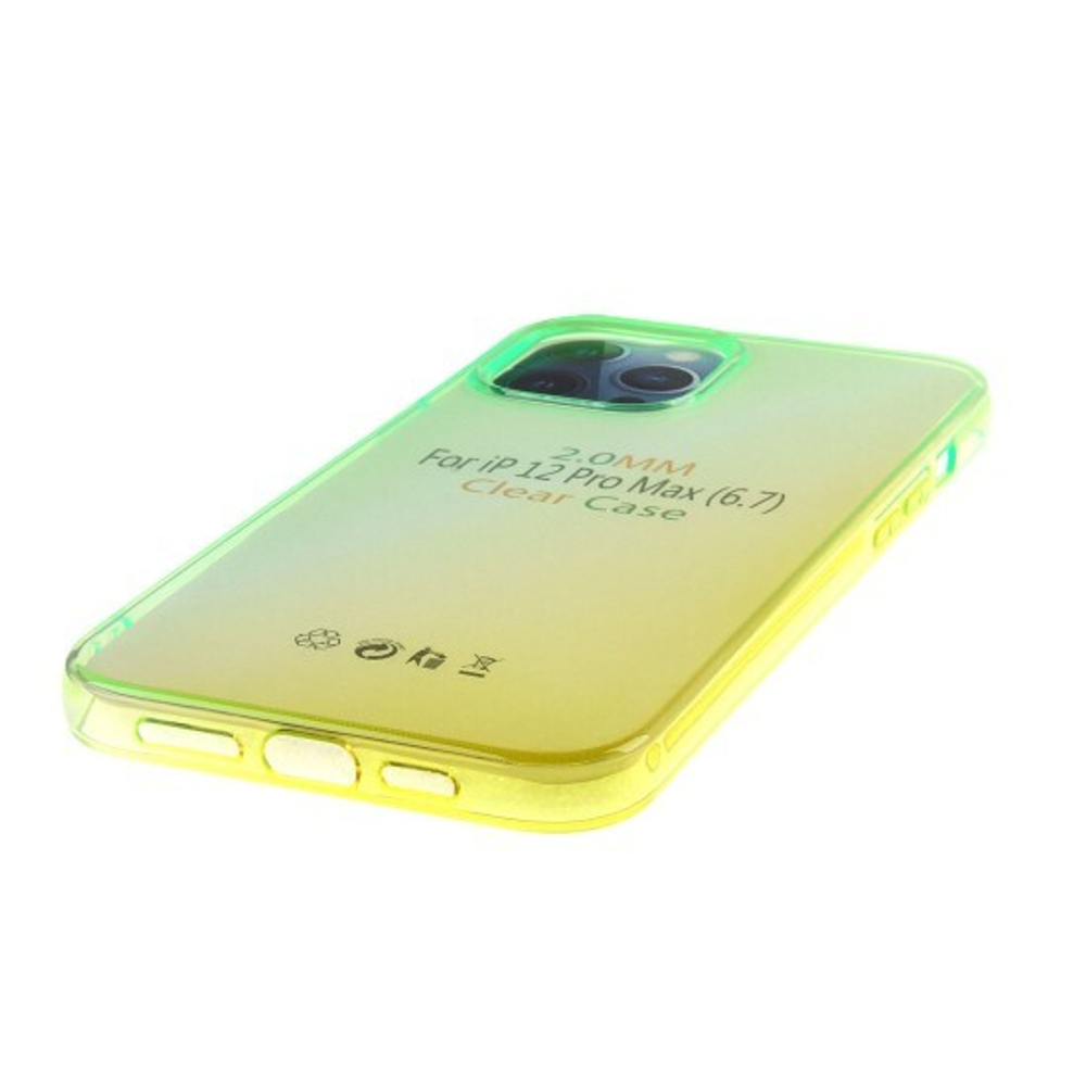 Чехол для iPhone 12 Pro Max Градиент, ТПУ, 012963