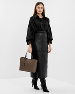 Сумка 850 02 тауп темный