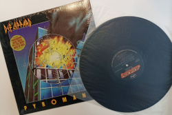 Винтажная виниловая пластинка LP Def Leppard Pyromania (USA 1983) (Shrink)