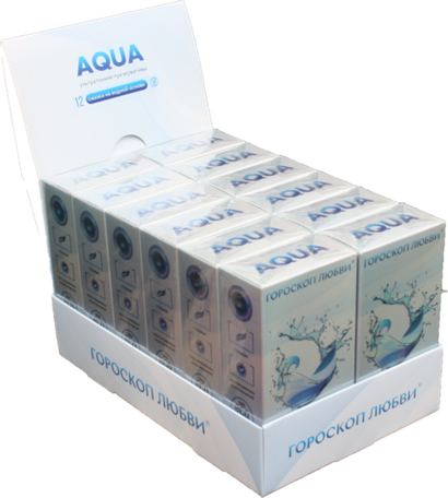 Презерв. Гороскоп любви AQUA №3 (24шт*12бл)