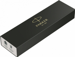 Ручка-роллер Parker  IM Achromatic, Black BT, стержень: F, цвет чернил: black, в подарочной упаковке.