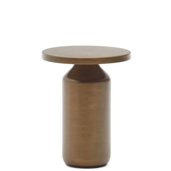 Журнальный столик Liuva Ø40х50 см, медь