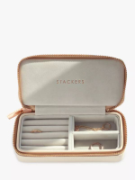 Органайзер для украшений дорожный Stackers Medium Box (Taupe) (светло-розовый / Blush Pink)