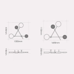 Декоративная подсветка Imperiumloft IRIDE BERNHARDT DOTS 193143-26