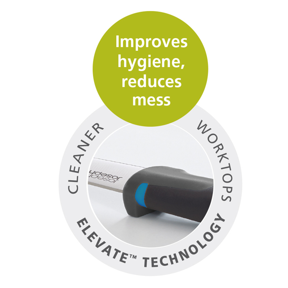 Нож для хлеба elevate, 20 см, оранжевый