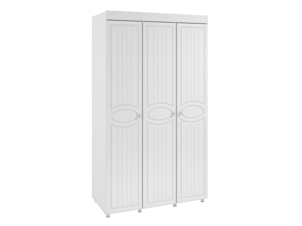 Шкаф 3-х дверный Монако МН-53 белое дерево