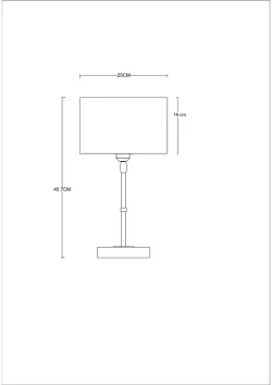 Декоративная настольная лампа Arte Lamp JAMIE