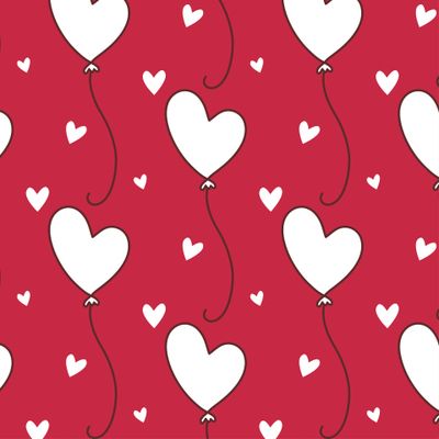 Воздушные шары сердца