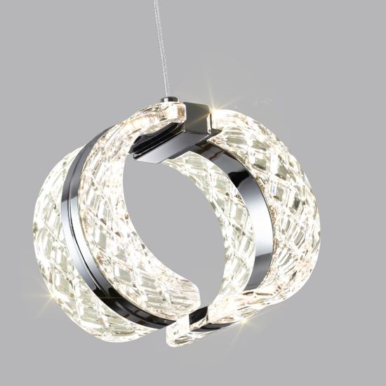 5029/8L L-VISION ODL24 573 хром/металл/акрил Подвес LED 8W 4000K 448лм MIRAGE