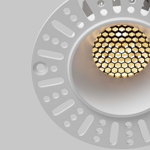 Встраиваемый светильник Maytoni Technical DL124-10W-2.7K-TRS-W