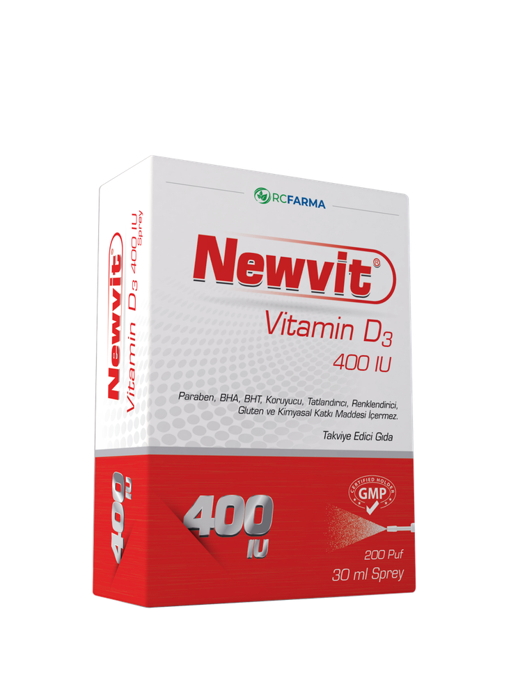 Newvit Витамин D3 400 IU спрей/капли