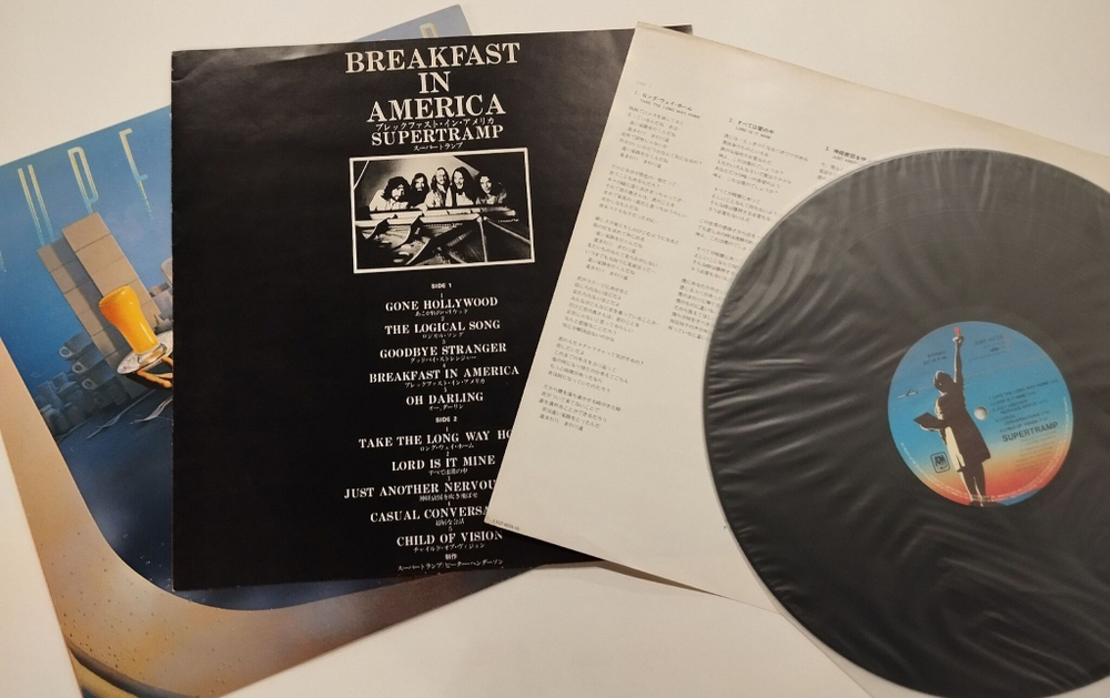 Винтажная виниловая пластинка LP Supertramp Breakfast In America (Japan 1979) (No Obi)