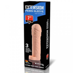 Насадка-удлинитель Sitabella Extension sleeve с кольцом, 3 втулки, 17х4,5 см