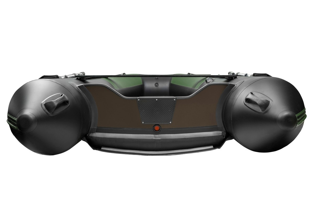 YACHTMAN-360 НДНД (Яхтман) зеленый-черный (лодка ПВХ нднд под мотор с усилением)