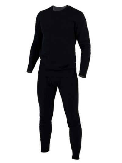 Термобельё комплект Arctic" до -45°С, двухслойное Сибирский Следопыт (Черный,, Черный, размер: 46