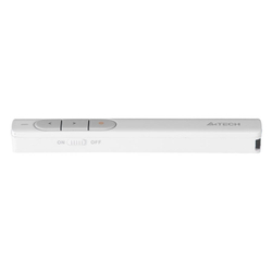 Мышь Презентер A4 Fstyler LP15 Radio USB (15м) белый [1198670]