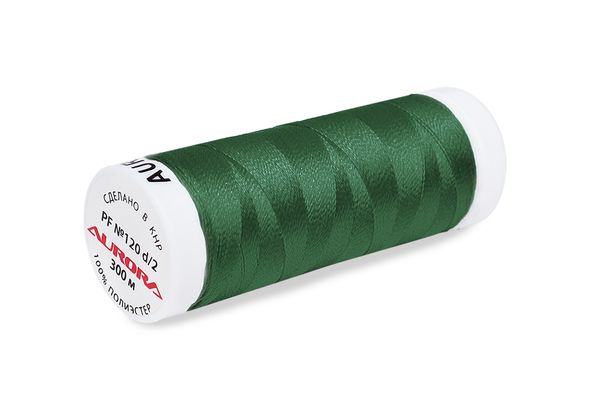 Нитки для креативных работ Aurora №120, 300 м, цв. PF257, 5 катушек