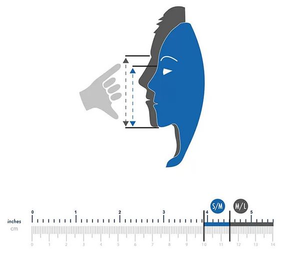 Полнолицевая маска Oceanreef Neptune III со 2-ой ступенью белый