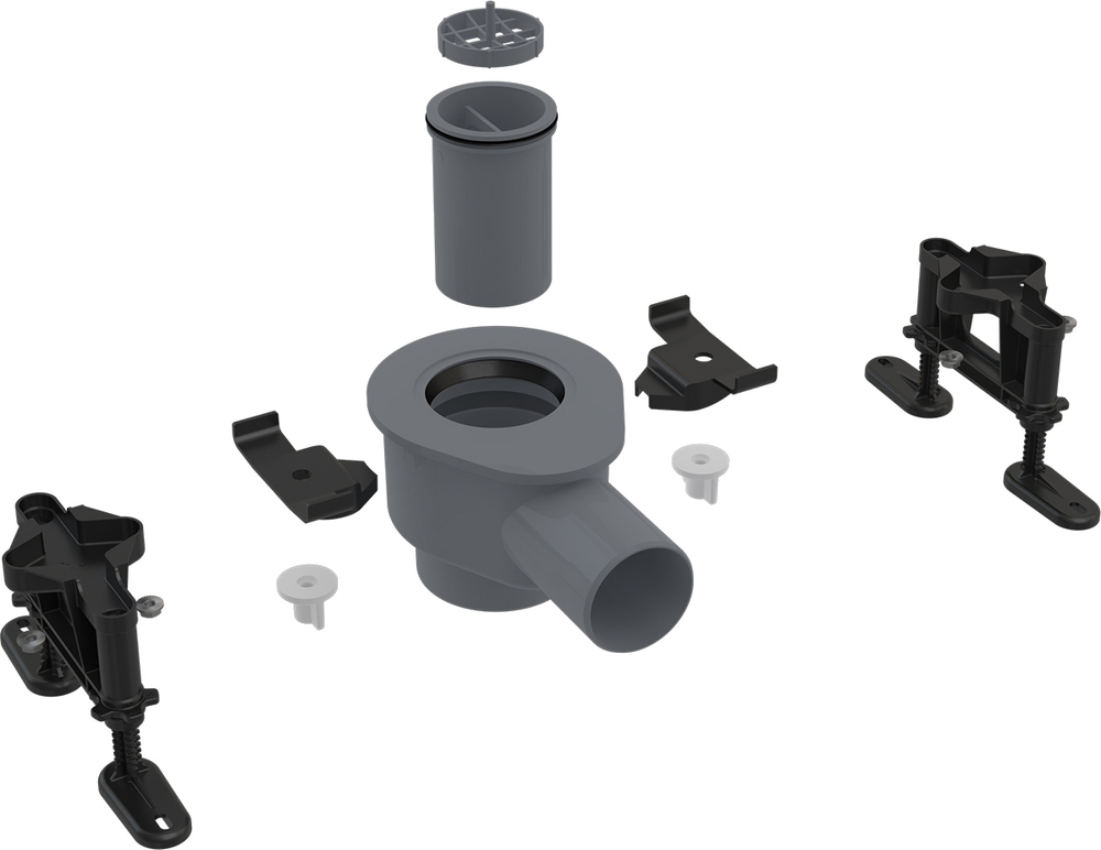 Сифон DN50 и комплект регулируемых ног Alca Plast APZ-S12