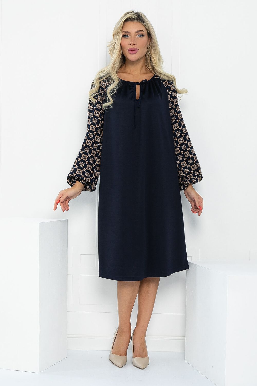 Платье Аура (синее) П12930-10М LT Collection