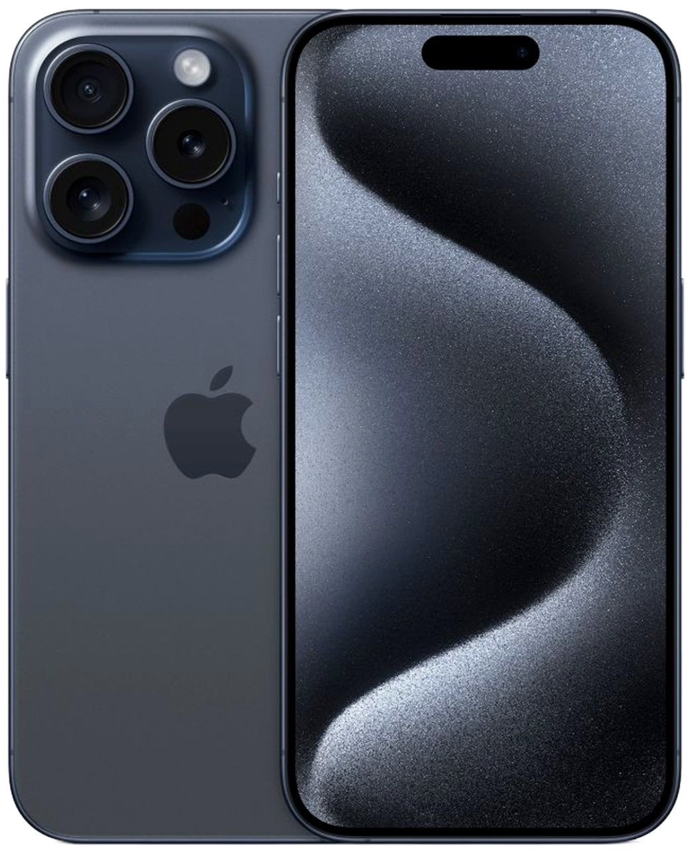 Apple iPhone 15 Pro 128ГБ Blue Titanium