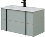 Тумба с раковиной Allen Brau Reality 90 см 1.32006.PWM папирус матовый