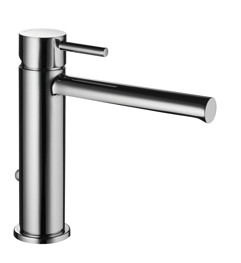 Bossini Oki смеситель для раковины однорычажный, с донным клапаном, цвет хром