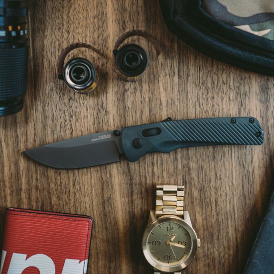 Нож складной SOG Flash AT 11-18-05-41 с клинком из стали D2 (Cryo Term), рукоять GRN