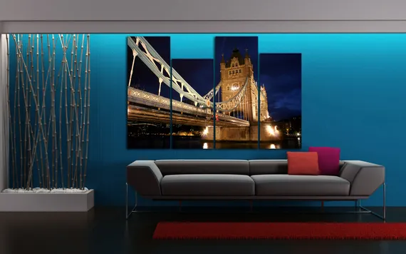 Модульная картина "Тауэрский мост Лондон"