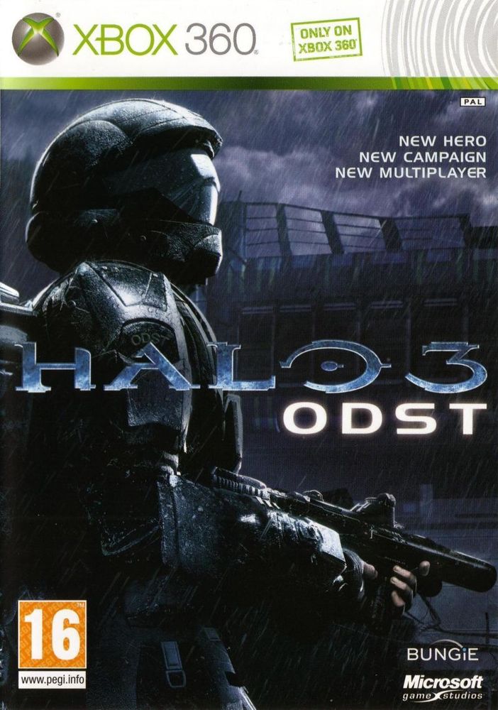 HALO 3 ODST (Xbox 360) Б/У