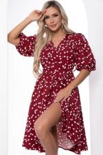 Платье "Любовь" (бордо) П8756 LT Collection (Акция)