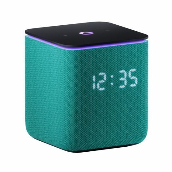 Умная колонка Яндекс Станция Миди с Zigbee 24Вт, бирюзовая