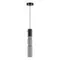 5059/5L PENDANT ODL24 385 черный/дымчатый/металл/стекло Подвес LED 5W 3000K SCROW