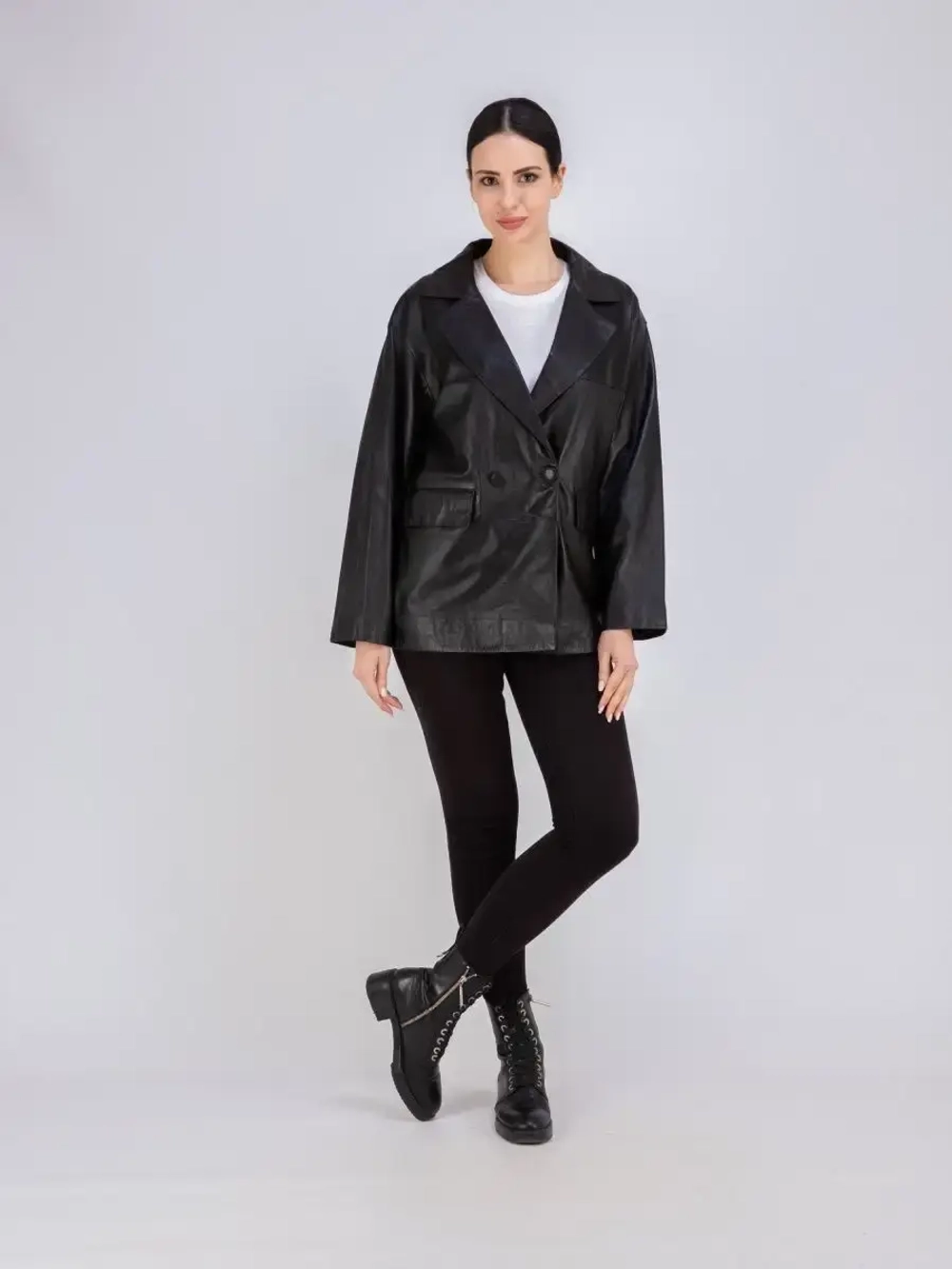 Куртка женская из натуральной кожи Турция