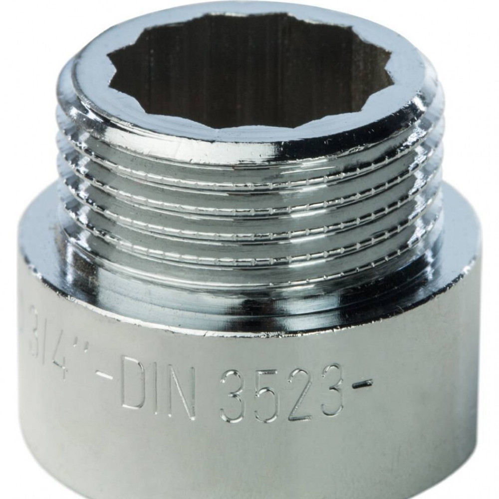Удлинитель хромированный ВН 3/4"х15 Stout