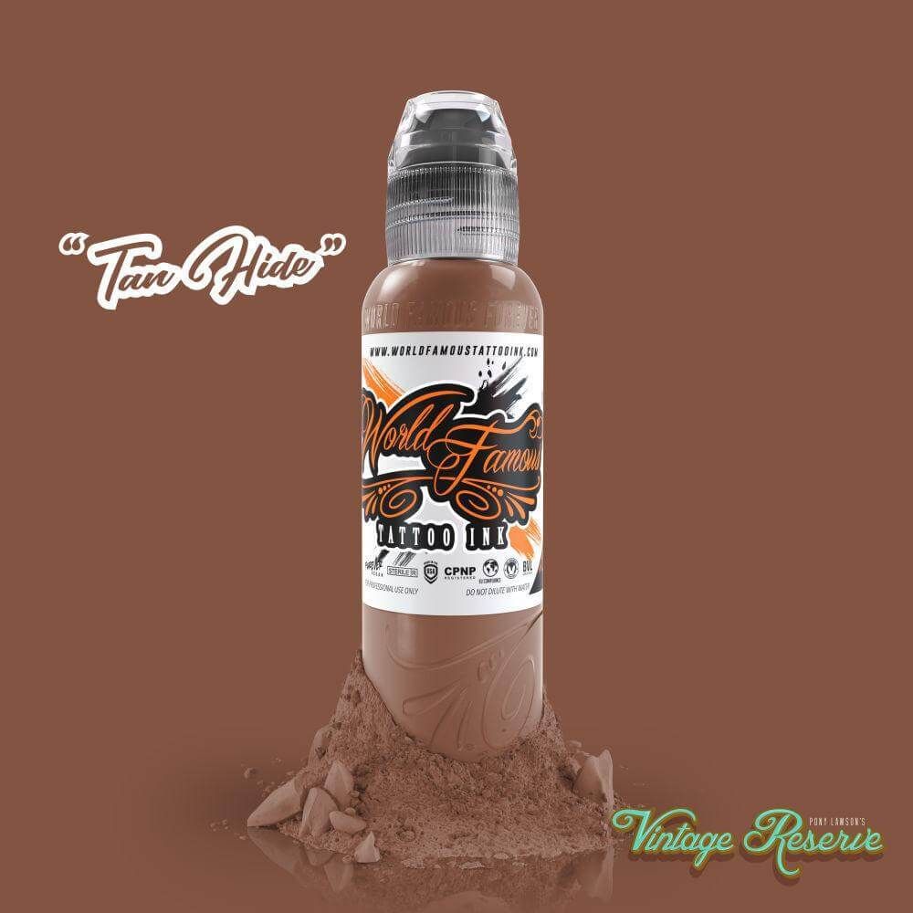 World Famous Ink Tan Hide