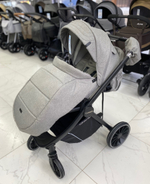 Детская коляска luxmom 760 2в1 Тёмно-серый