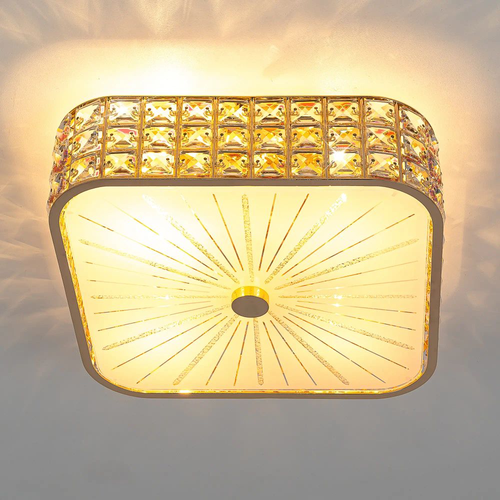 Citilux Портал CL324242 Люстра хрустальная Золото