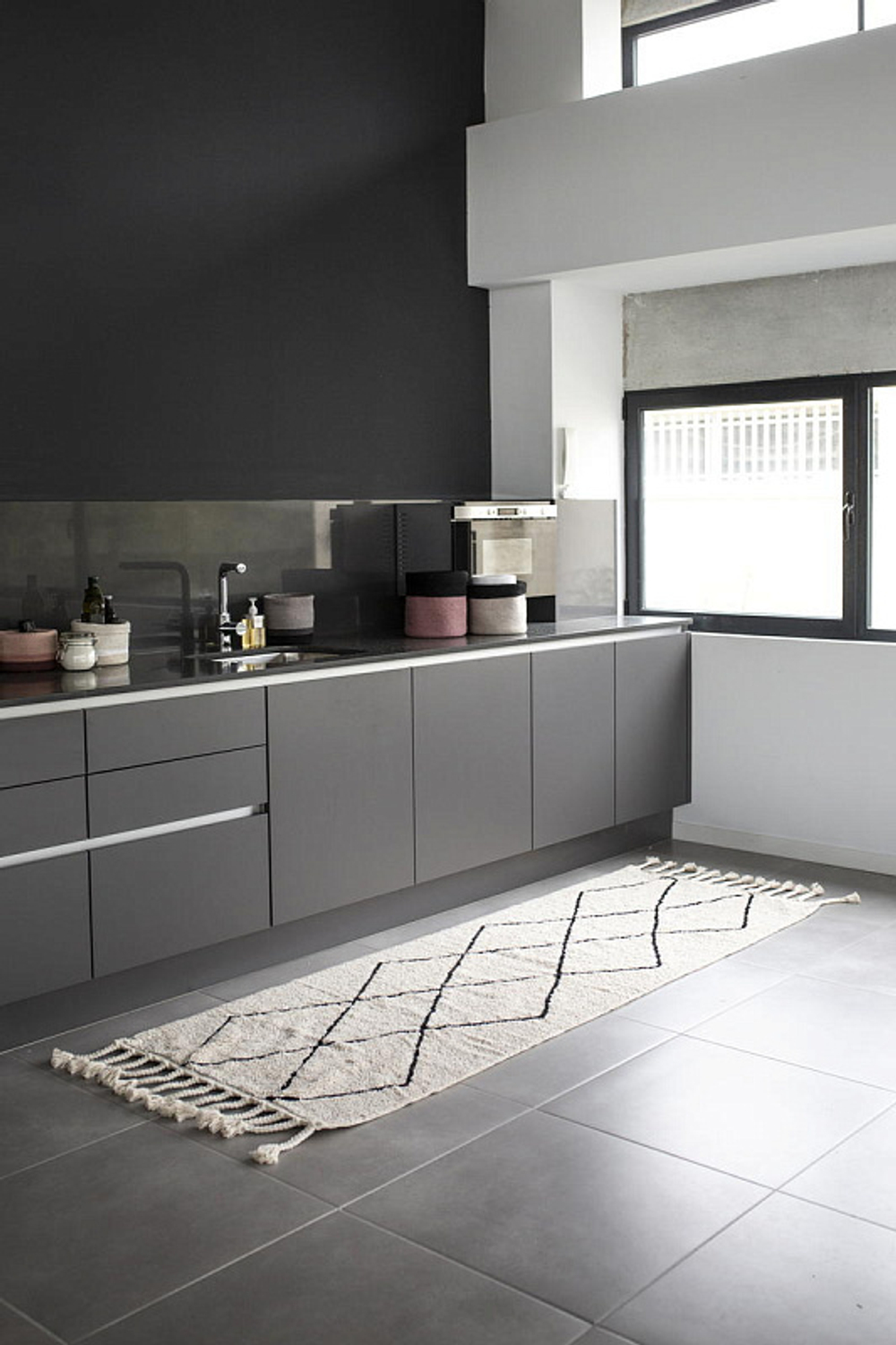 Ковер Lorena Canals Берберский ромбы 80х230 см