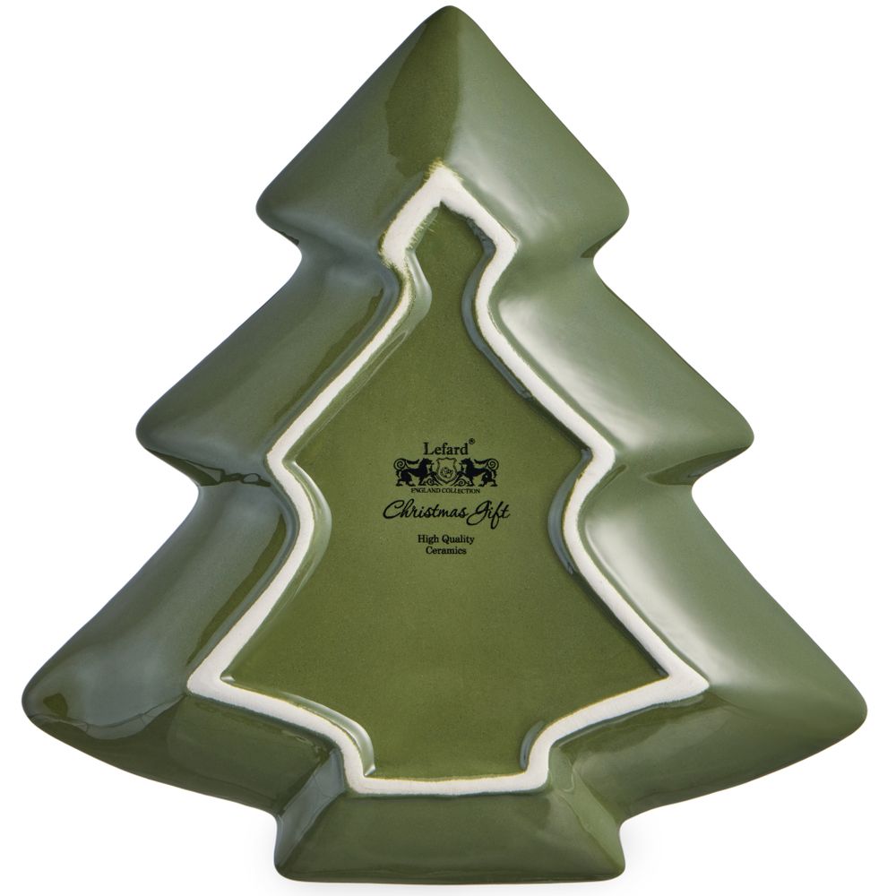 БЛЮДО СЕРВИРОВОЧНОЕ КОЛЛЕКЦИЯ "CHRISTMAS GIFT" 21*20,5*10 СМ