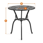 Комплект металлической мебели для кафе Романс 10668