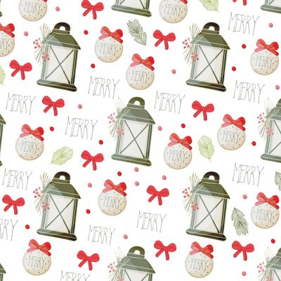 12142023p  Christmas lamps, medallions