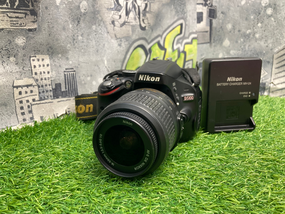 Nikon D5100 Kit 18-55mm 3.5-5.6G VR 25.000 кадров