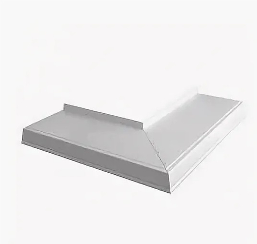 Отлив угловой 90* 9 см цвет