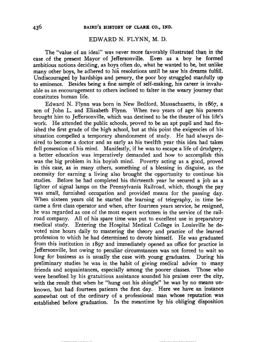 Baird's history of Clark County, Indiana. Volume 2 | Lewis C. Baird