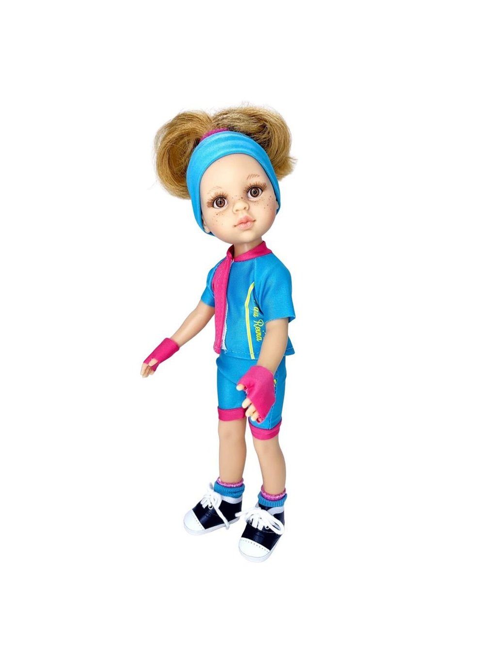 Кукла для девочки Paola Reina 32см Даша велосипедистка виниловая