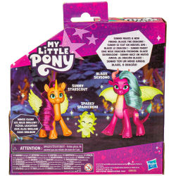 My Little Pony - Магия Драконьего Света светящиеся в темноте фигурки 3 шт. в упаковке F8702 / артикул   F8702  / GTIN 5010996200693